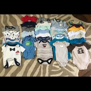 32 NB-3 mo Onesies